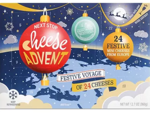 Image for Aldi Cheese Advent Calendar