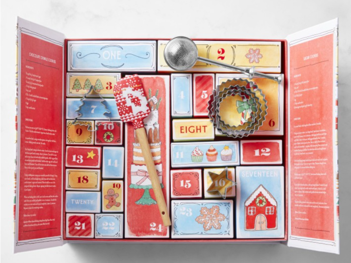 Image for Williams Sonoma Holiday Advent Calendar: 24 Days of Baking Cookies