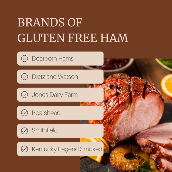 Brands of gluten free ham