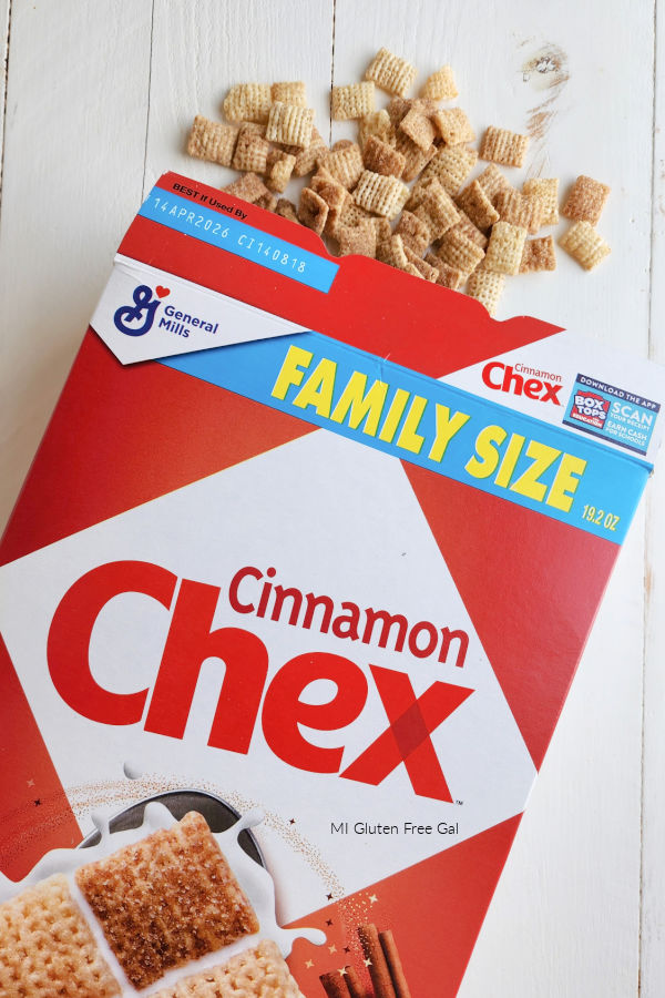 Cinnamon Chex is gluten free