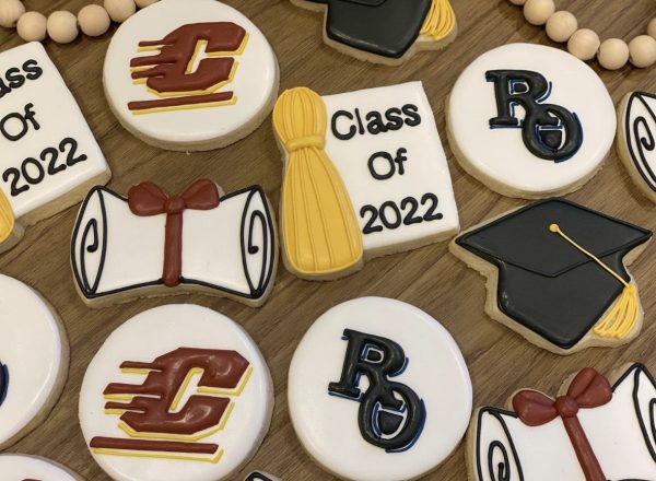 Central Michigan University Decorated Gluten Free Cookies