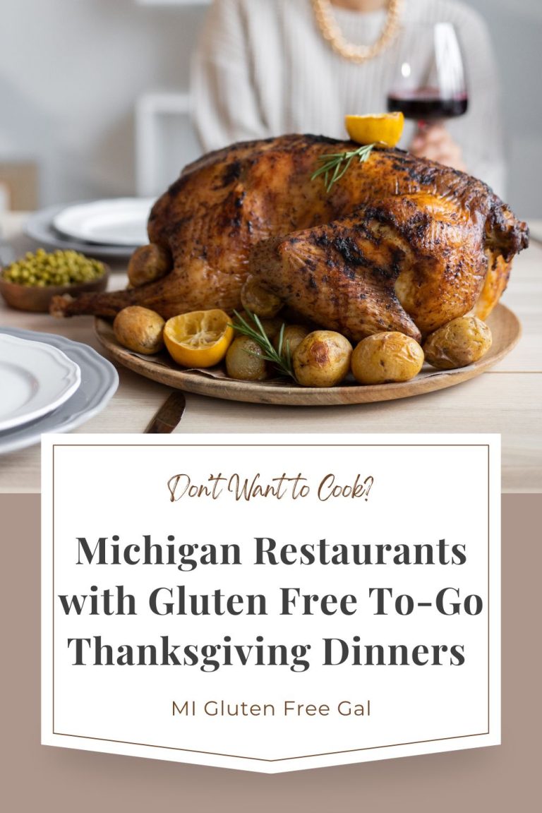 Michigan Gluten Free Thanksgiving Dinners To Go