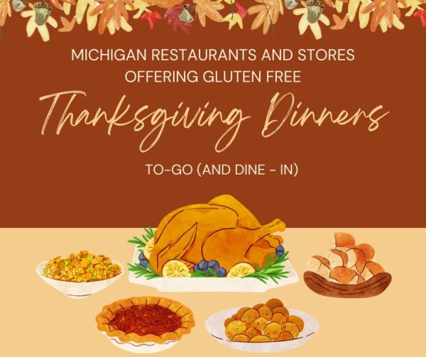 Michigan Restaurants and Stores offering Gluten Free Thanksgiving Dinners to go