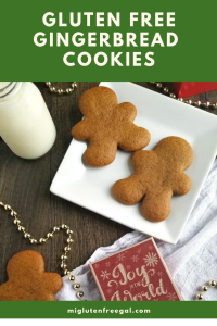 Gluten Free Gingerbread Cookies