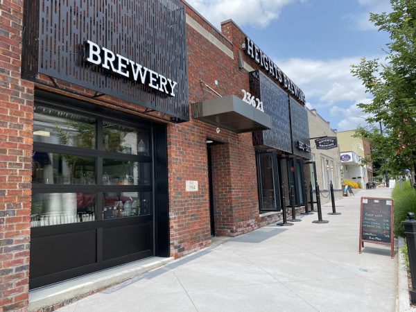 Heights Brewing Exterior of Building in Farmington, MI