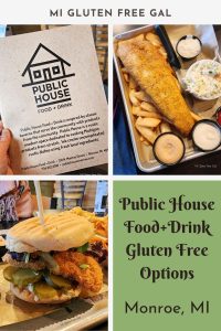 Public House Food + Drink Gluten Free Options Pinterest