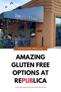 Republica Gluten Free Options
