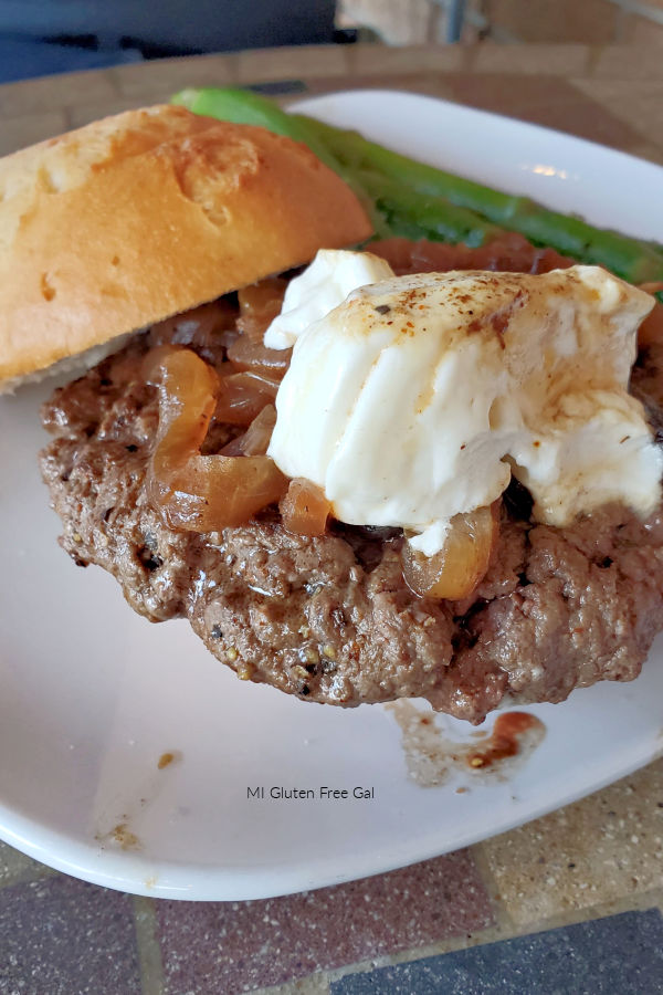 Lamb Burger at Republica Gastropub in Berkley, Michigan