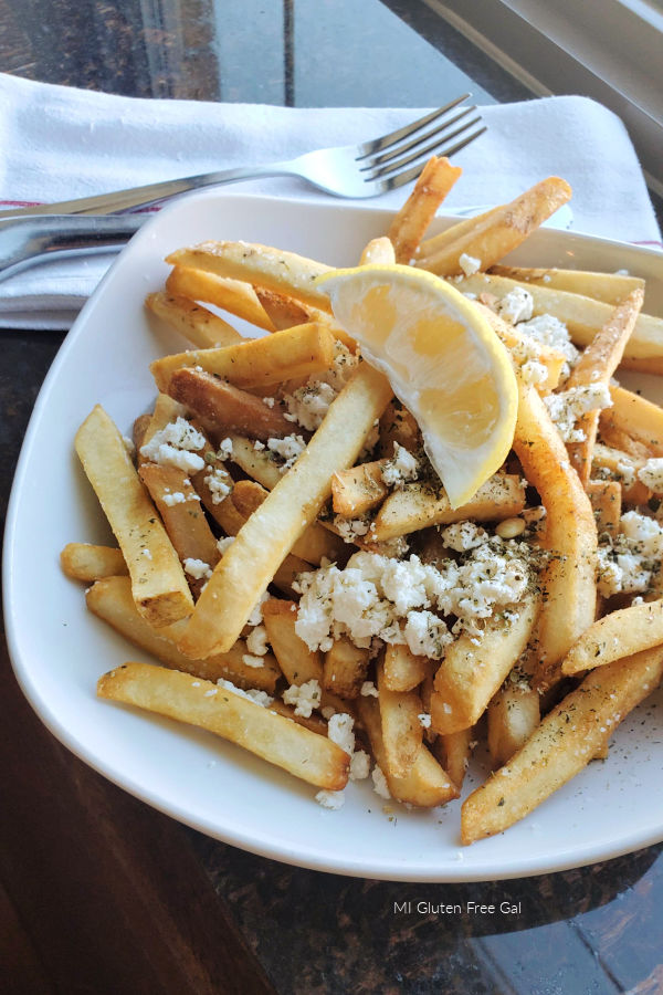 Platos Potatoes cooked in a dedicated gluten free fryer