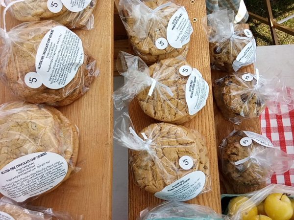 Gluten free cookies made by Bragg Family Farm