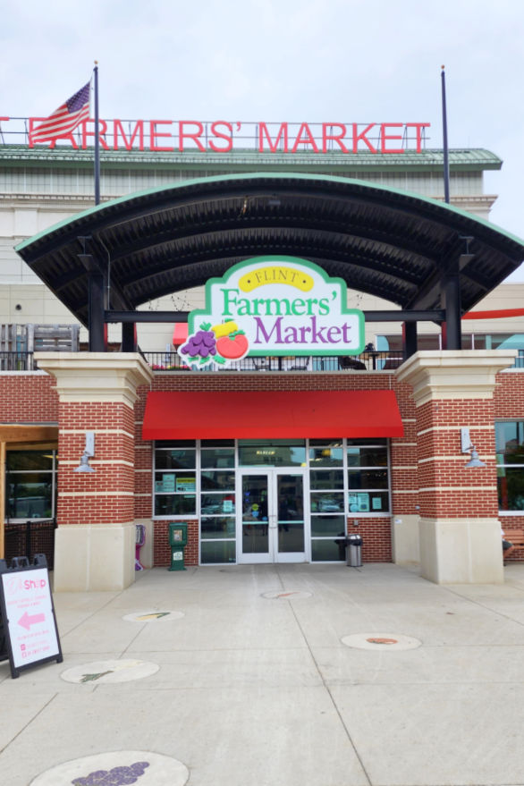 Entrance to the Flint Farmers Market