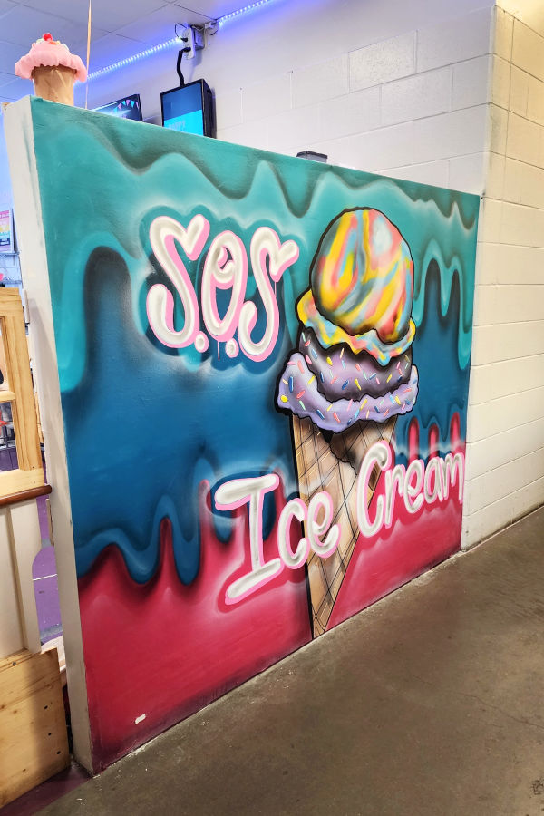 S.O.S Ice Cream offers gluten free ice cream and cones, as well cake pops and more. 