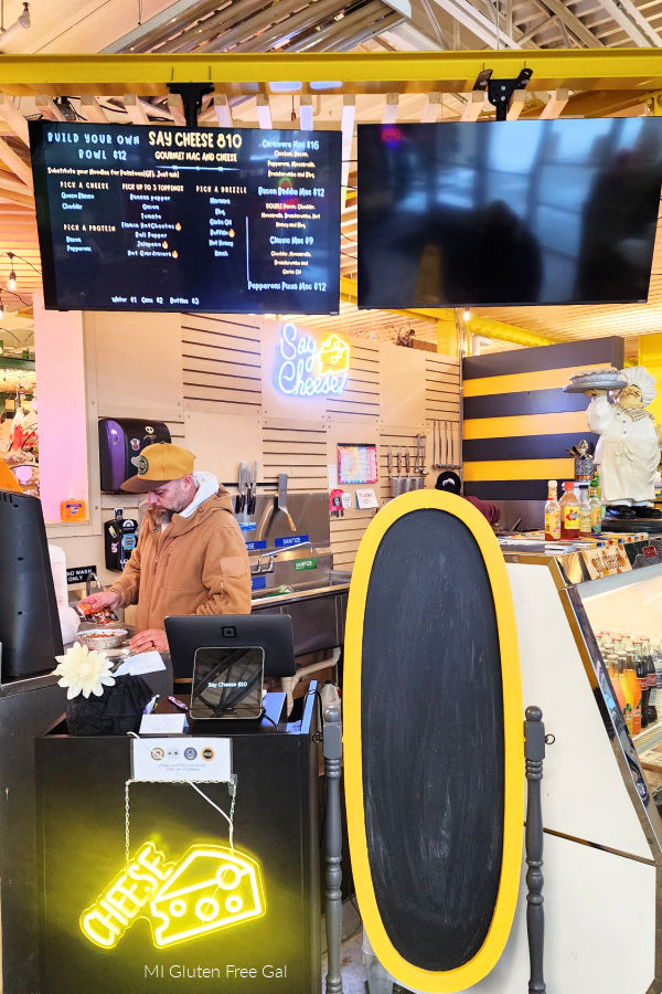 Say Cheese 81 offers a gluten free alternative to mac and cheese by using potatoes 