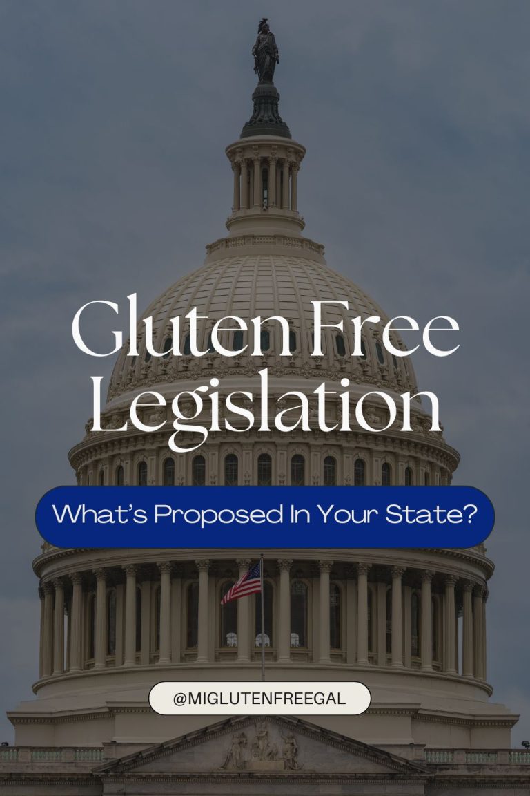 Gluten Free Legislation : State & Federal