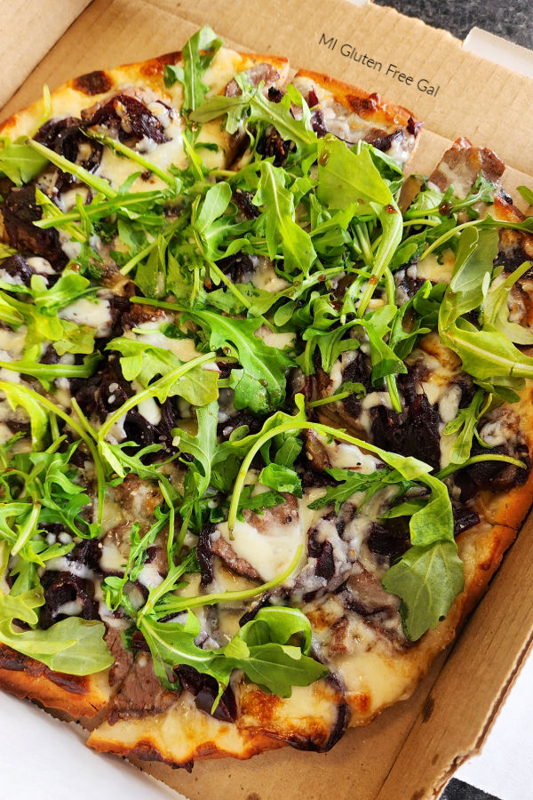 Gluten Free Filet Mignon Flatbread at Social House in Flint, MI