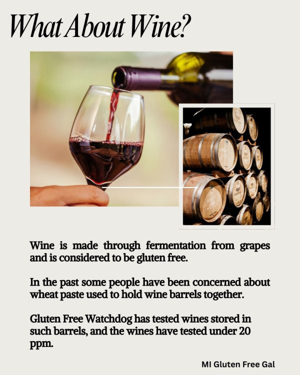 Is wine gluten free?