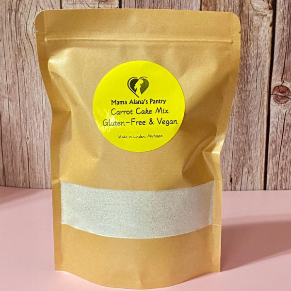 Gluten Free Carrot Cake Mix from Mama Alana's Pantry