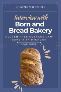 Born and Bread Bakery Gluten Free Bread Pin image