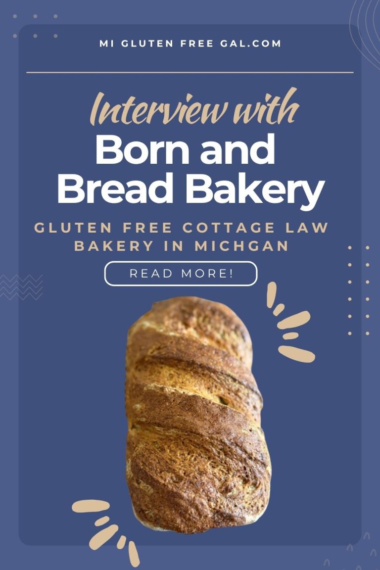 Born and Bread Bakery Gluten Free Bread Pin image