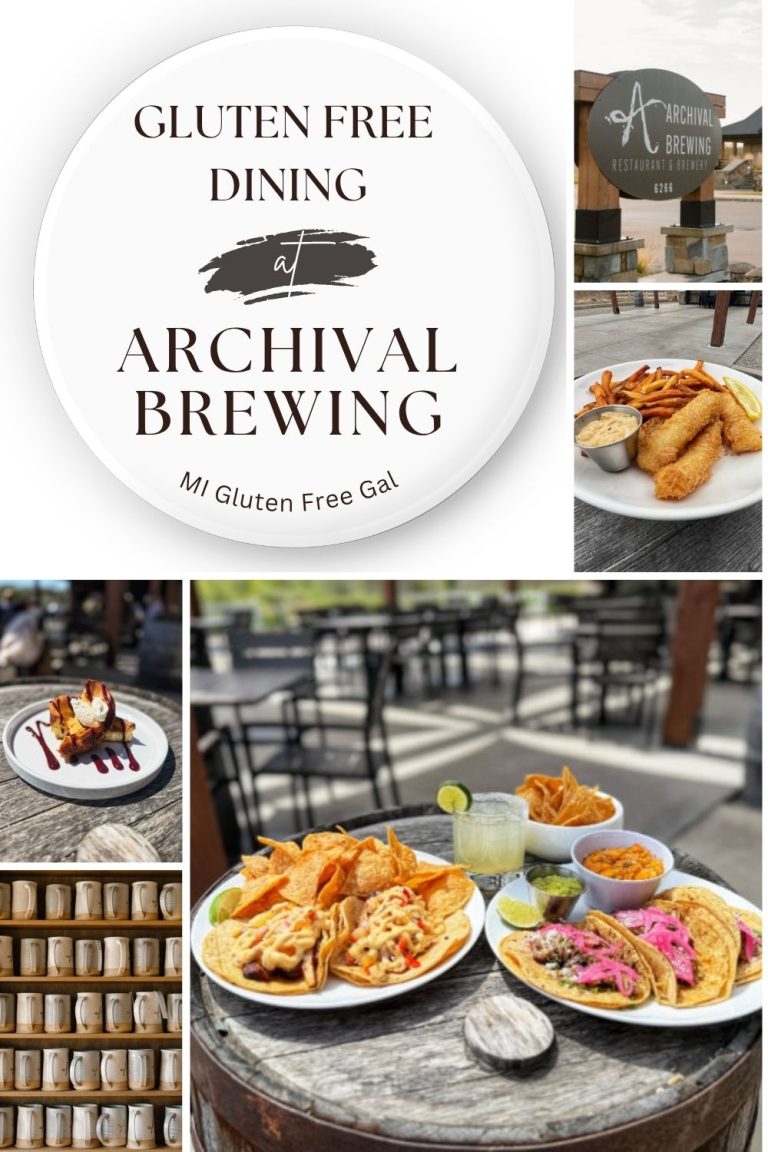 Gluten Free Dining at Archival Brewing in Belmont, MI