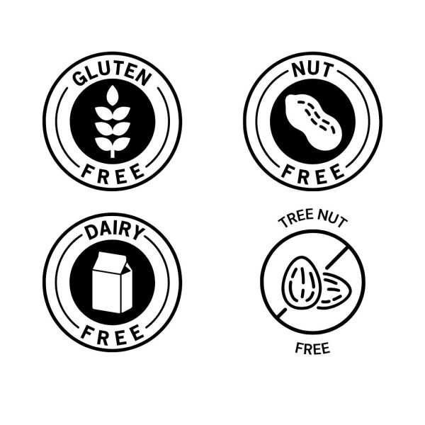 Sister Sue's Gluten Free Bakery baked goods are also free from dairy, peanuts and tree nuts