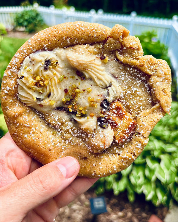 Seasonal Gluten Free Cannoli Cookie at Kalamazoo Cookie Co.