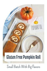 Small Batch Gluten Free Pumpkin Roll