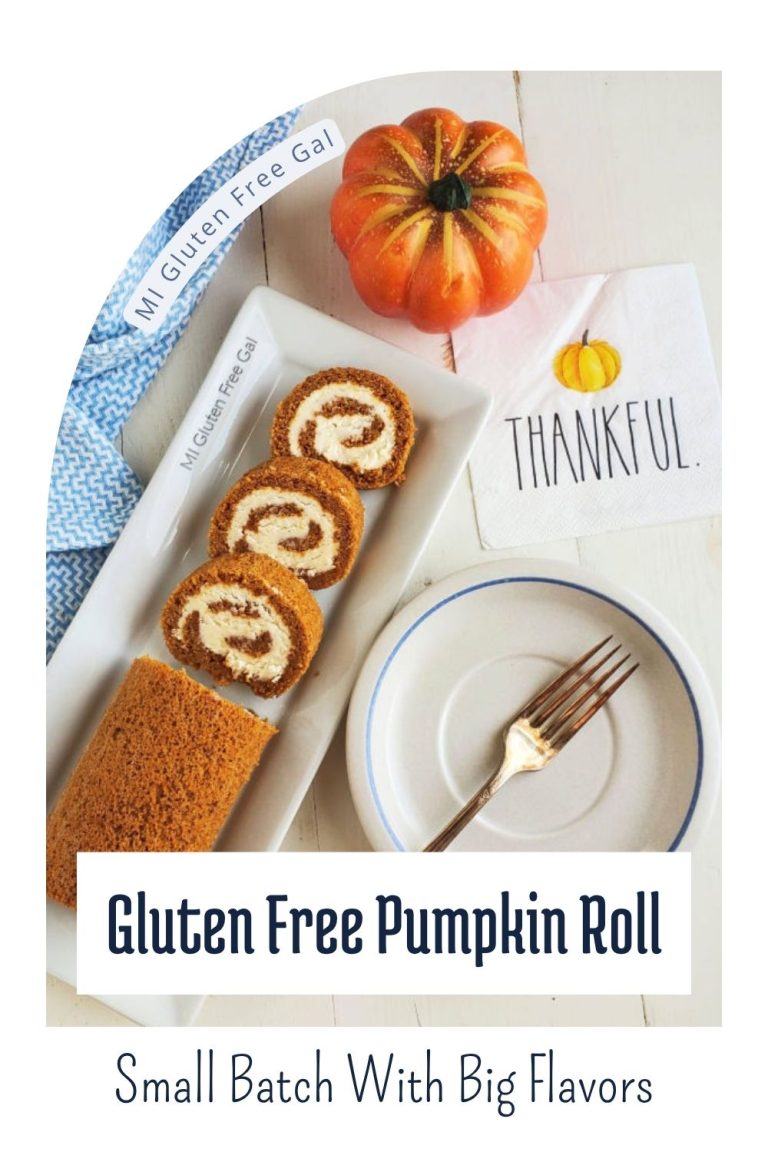 Small Batch Gluten Free Pumpkin Roll